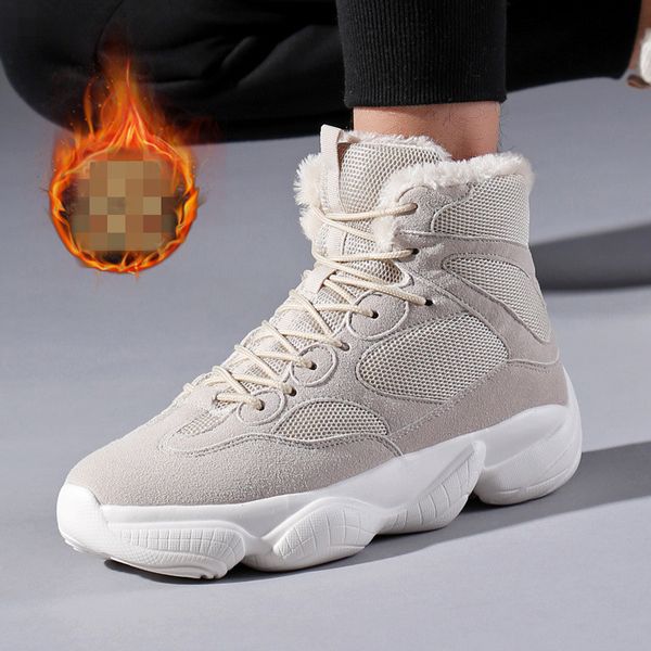 new autumn winter ankle snow men boots shoes with fur plush warm male fashion casual boot sneakers, Black
new autumn winter ankle snow men boots shoes with fur plush warm male fashion casual boot sneakers, Black