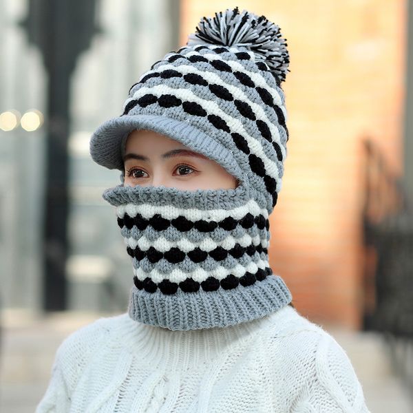 women's beanie hat neckerchief set womens hat scarf siamese collar girls cute winter slouchy knit skull cap sombrero de mujer, Blue;gray
women's beanie hat neckerchief set womens hat scarf siamese collar girls cute winter slouchy knit skull cap sombrero de mujer, Blue;gray