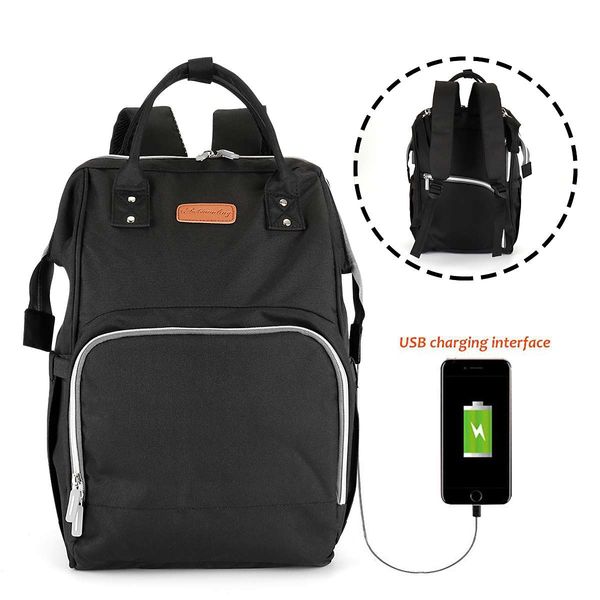 Multifunctional Mummy Backpack Waterproof USB Charging Port Baby Diape Mom Bag Mummy Backpack
Multifunctional Mummy Backpack Waterproof USB Charging Port Baby Diape Mom Bag Mummy Backpack