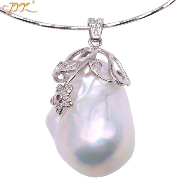 jyx 2019 unique 20x28mm natural baroque freshwater white pearl pendant in 925 sterling silver baroque necklace
jyx 2019 unique 20x28mm natural baroque freshwater white pearl pendant in 925 sterling silver baroque necklace