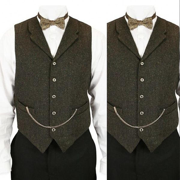 green wool wedding vest 2019 chains groom vests british style mens suit vests farm wedding waistcoat mens dress vests plus size, Black
green wool wedding vest 2019 chains groom vests british style mens suit vests farm wedding waistcoat mens dress vests plus size, Black