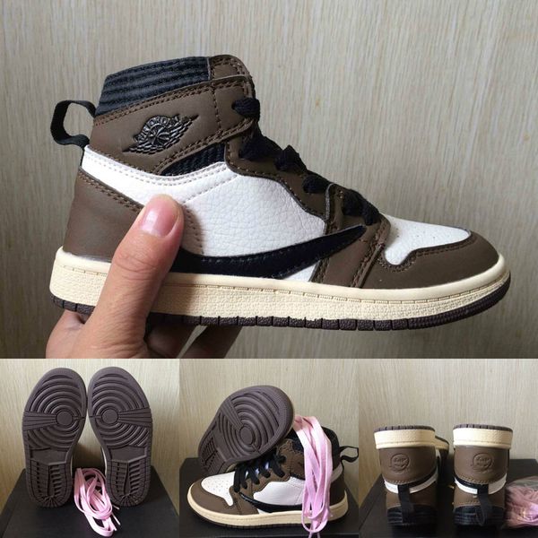 kids cactus jack 1 basketball shoes og 1s travis scott sneakers children sports shoes boy girl toddler trainer running shoes, Black
kids cactus jack 1 basketball shoes og 1s travis scott sneakers children sports shoes boy girl toddler trainer running shoes, Black