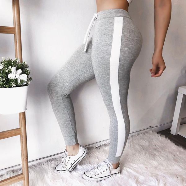 army green tape side sporty leggings women high waist drawstring long pants spring active workout leggings, Black
army green tape side sporty leggings women high waist drawstring long pants spring active workout leggings, Black