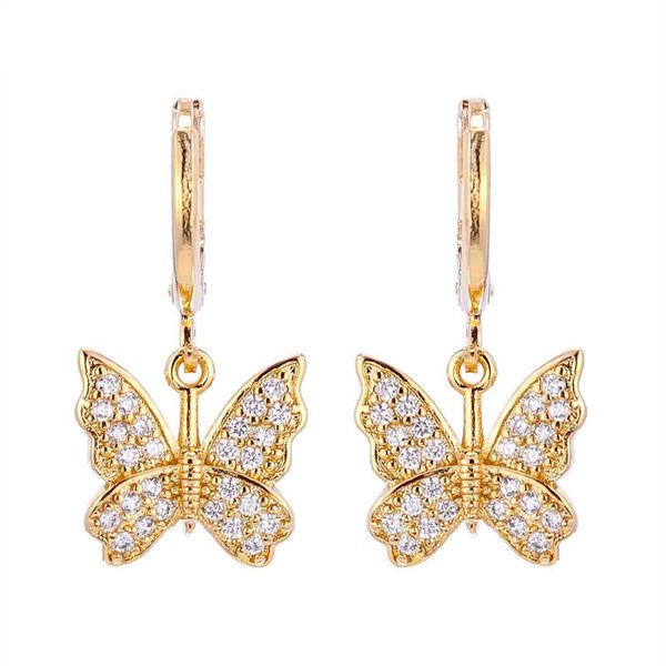 new trendy cubic zirconia butterfly gold hoop earrings design korean drop earrings for women fashion jewelry 2020, Golden;silver
new trendy cubic zirconia butterfly gold hoop earrings design korean drop earrings for women fashion jewelry 2020, Golden;silver