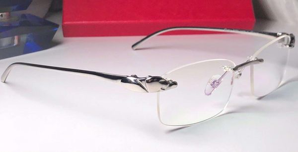 vintage optical rimless men eyeglasses glasses frames eyewear sonnenbrille mens sunglasses new wth box, Silver
vintage optical rimless men eyeglasses glasses frames eyewear sonnenbrille mens sunglasses new wth box, Silver