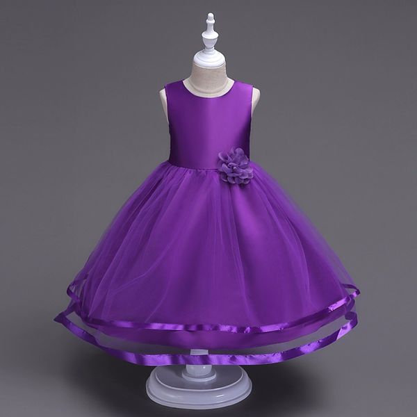 summer baby girl clothes kids stage wedding gir party dress pure color sleeveless dress flower baby clothes girl purple dress, Red;yellow
summer baby girl clothes kids stage wedding gir party dress pure color sleeveless dress flower baby clothes girl purple dress, Red;yellow