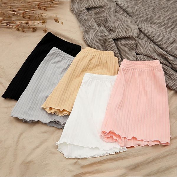 seamless safety pants women invisible safety shorts pants soft cotton for ladies summer 5 solid colors underwear female, Black;pink
seamless safety pants women invisible safety shorts pants soft cotton for ladies summer 5 solid colors underwear female, Black;pink