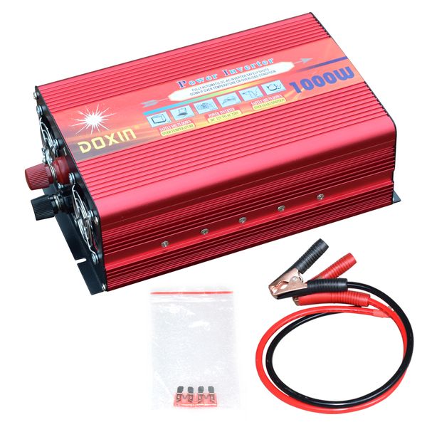 1000w watt dc 12v to ac 220v portable car power inverter charger converter adapter dc 24 to ac 110v solar inverter 1000w
1000w watt dc 12v to ac 220v portable car power inverter charger converter adapter dc 24 to ac 110v solar inverter 1000w