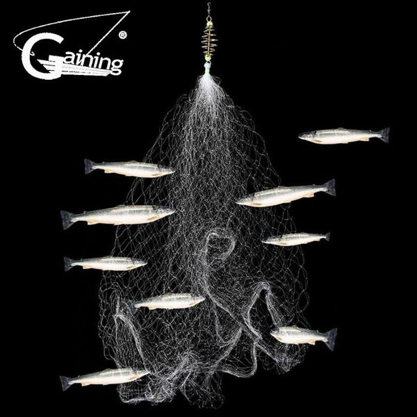fishing nets durable copper spring shoal fishing nets with night luminous beads ball bearing solid ring connector
fishing nets durable copper spring shoal fishing nets with night luminous beads ball bearing solid ring connector