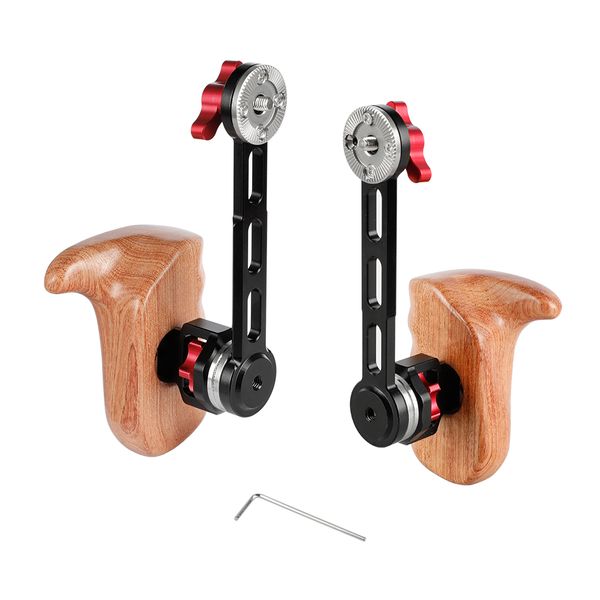 camvate wooden handle (left&right) with nato rail rosette extension arm item code: c1698
camvate wooden handle (left&right) with nato rail rosette extension arm item code: c1698