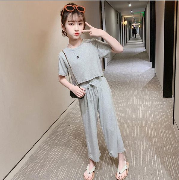 clothing sets kids clothes girls summer short sleeves cotton +pants tracksuit boutique children outfit 2 pcs, White
clothing sets kids clothes girls summer short sleeves cotton +pants tracksuit boutique children outfit 2 pcs, White