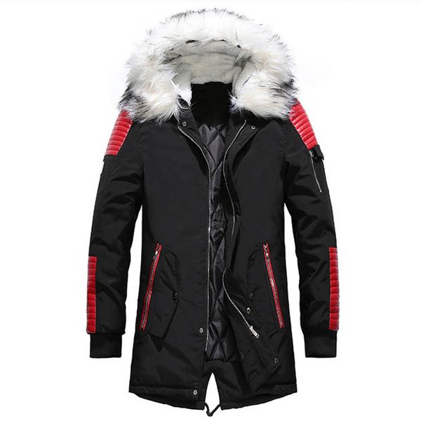 brand new winter jacket men thicken warm parkas casual long outwear hooded collar jackets and coats men veste homme wholesale, Black
brand new winter jacket men thicken warm parkas casual long outwear hooded collar jackets and coats men veste homme wholesale, Black