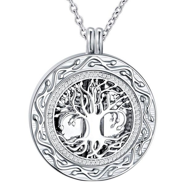 tree of life round cremation urn necklace - cremation jewelry ashes memorial keepsake pendant - funnel kit included, Silver
tree of life round cremation urn necklace - cremation jewelry ashes memorial keepsake pendant - funnel kit included, Silver