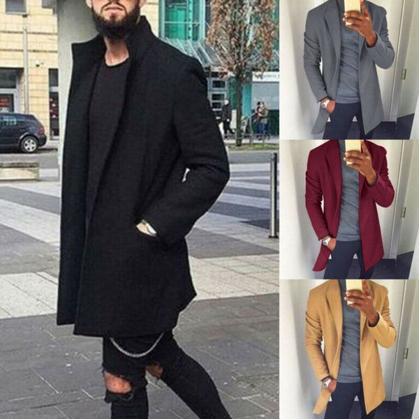 мужчины осень теплый шинель шерстяное пальто шанца tops outwear повседневный long jacket m-3xl, Black;brown
мужчины осень теплый шинель шерстяное пальто шанца tops outwear повседневный long jacket m-3xl, Black;brown