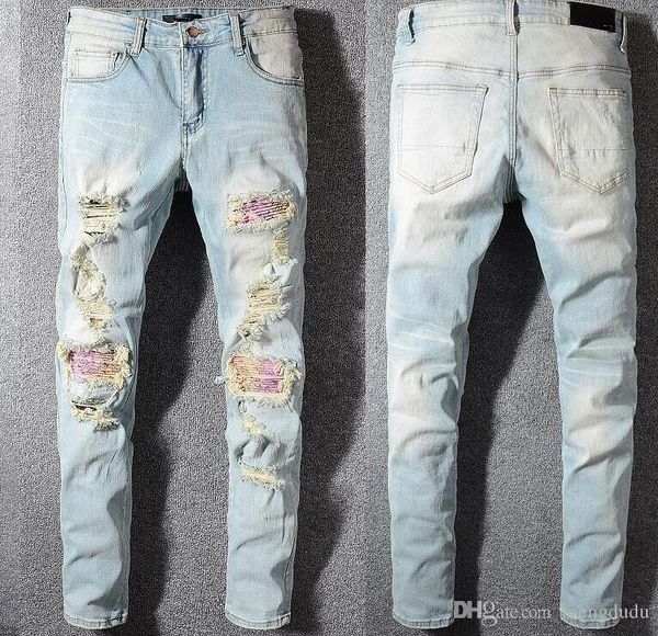 crime bad men jeans skinny jeans brand motorcycle riders denim fashion designer hip hop mens jeans quality is very good #002, Blue
crime bad men jeans skinny jeans brand motorcycle riders denim fashion designer hip hop mens jeans quality is very good #002, Blue