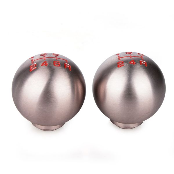 

new aluminum 5/6 speed jdm ball shape shift gear knob for fit civic city fd2 fn2 ep3 type r dc2 dc5 ap1 ap2 s2000 f20c