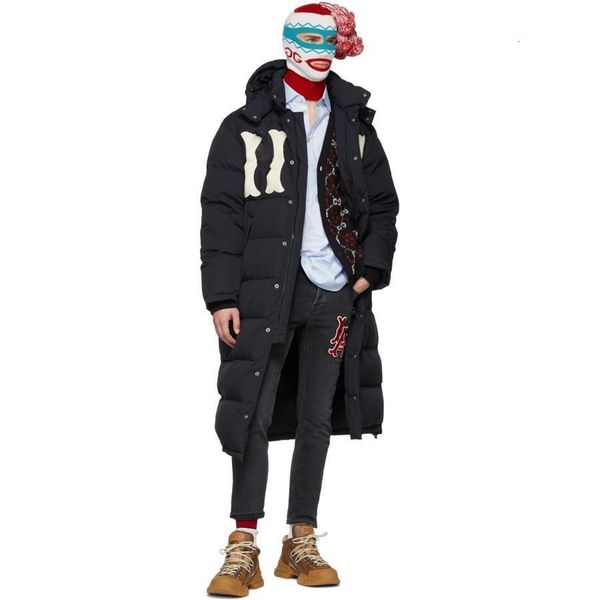 18fw black letter embroidered long down jacket warm and comfortable thick couple women and mens designer coats hfxhyrf004
18fw black letter embroidered long down jacket warm and comfortable thick couple women and mens designer coats hfxhyrf004