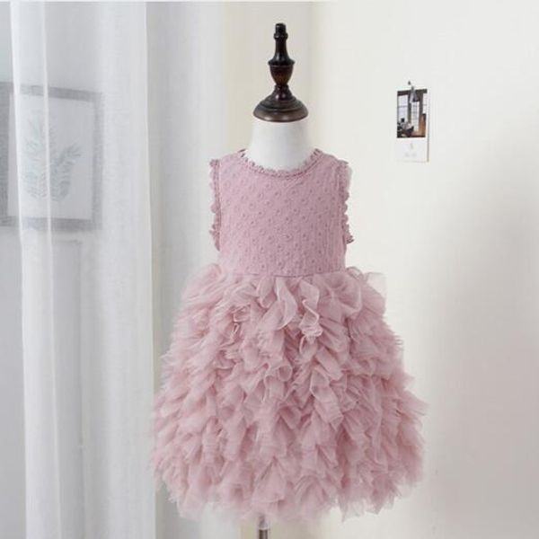 

Girls Dress Children Clothing Princess Lace Child Girl Party Dresses Prom Gowns Tutu Fancy Costume Birthday Teenage Girls Frock 8Y XF103