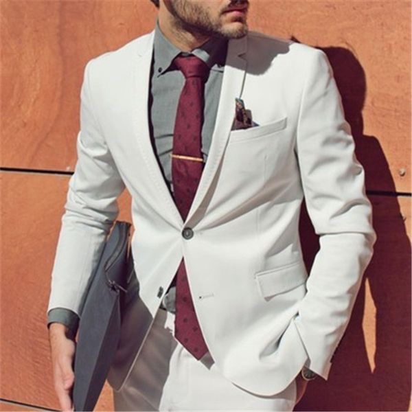 latest design ivory white men suits for wedding groom 2pieces(jacket+pant+tie) prom bridgegroom slim terno masculino blazer, White;black
latest design ivory white men suits for wedding groom 2pieces(jacket+pant+tie) prom bridgegroom slim terno masculino blazer, White;black