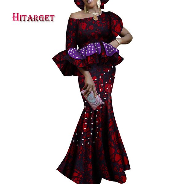 hitarget danshiki african dresses for women one-shoulder skirt 2 pieces suit for party/wedding print african clothes wy4132, Red
hitarget danshiki african dresses for women one-shoulder skirt 2 pieces suit for party/wedding print african clothes wy4132, Red