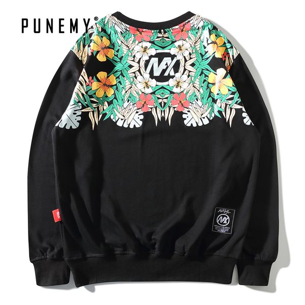hip hop streetwear men hoodies o-neck floral pattern print retro harajuku oversize cotton pullover sweatshirts man's hoodies, Black
hip hop streetwear men hoodies o-neck floral pattern print retro harajuku oversize cotton pullover sweatshirts man's hoodies, Black