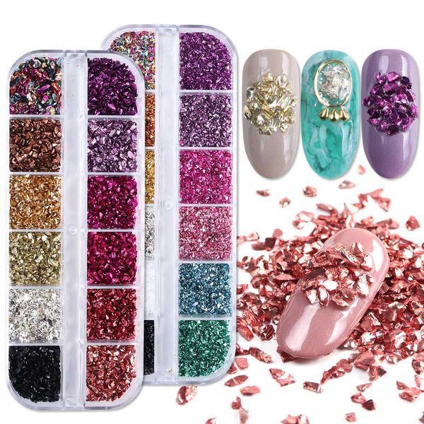 1 case irregular crystal stones nail flakes shiny metal gold silver glitters powder strass 3d nails accessories decor beblb/s, Silver;gold
1 case irregular crystal stones nail flakes shiny metal gold silver glitters powder strass 3d nails accessories decor beblb/s, Silver;gold
