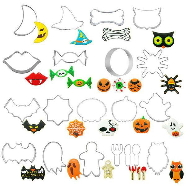 halloween cookie cutter stainless steel cut candy biscuit mold cooking tools halloween theme metal cutters mould spider bat
halloween cookie cutter stainless steel cut candy biscuit mold cooking tools halloween theme metal cutters mould spider bat