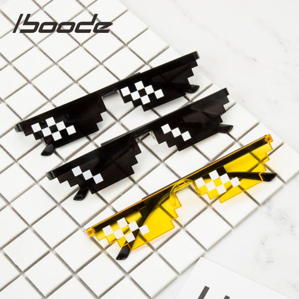 iboode funny glasses women men polygonal thug life sunglasses mosaic masculine 8 bits style pixel sun glass, White;black
iboode funny glasses women men polygonal thug life sunglasses mosaic masculine 8 bits style pixel sun glass, White;black
