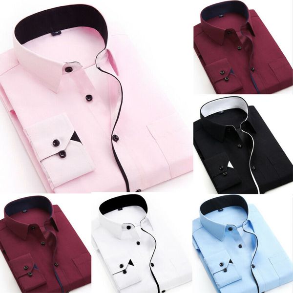 Goocheer 5 Colors Style Fashion Suit Shirts Men's Regular Fit Oxford Long Sleeve One Pocket Solid Color Shirt S-4XL
Goocheer 5 Colors Style Fashion Suit Shirts Men's Regular Fit Oxford Long Sleeve One Pocket Solid Color Shirt S-4XL