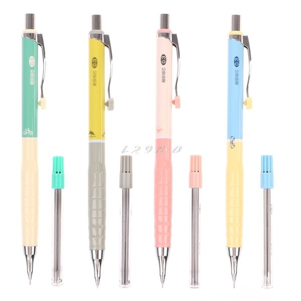 1set 0.3mm Mechanical Pencil Automatic Pencil For Writting Kawaii Gift Office School Stationery