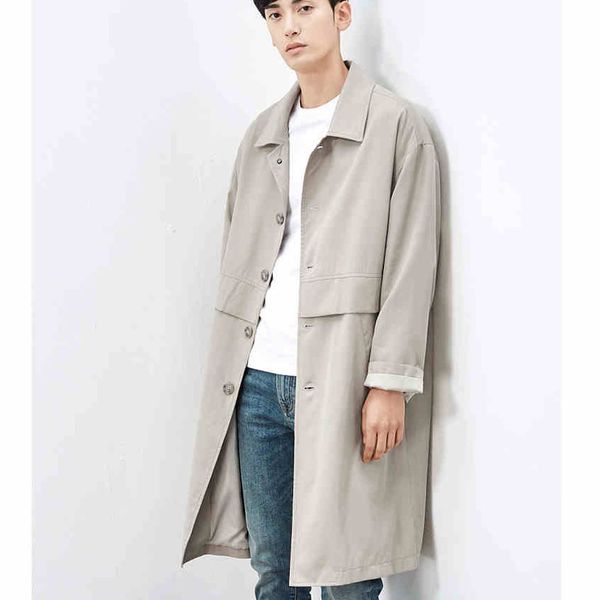 fashion cotton trench coat men turn down collar single breasted long coats for autumn winter, Tan;black
fashion cotton trench coat men turn down collar single breasted long coats for autumn winter, Tan;black
