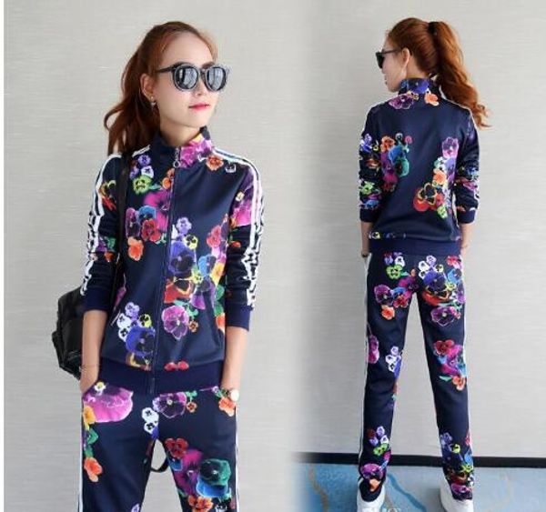 sports suit female spring 2019 new women's korean version of the thin casual print color fashion cardigan two sets #9015, Gray
sports suit female spring 2019 new women's korean version of the thin casual print color fashion cardigan two sets #9015, Gray