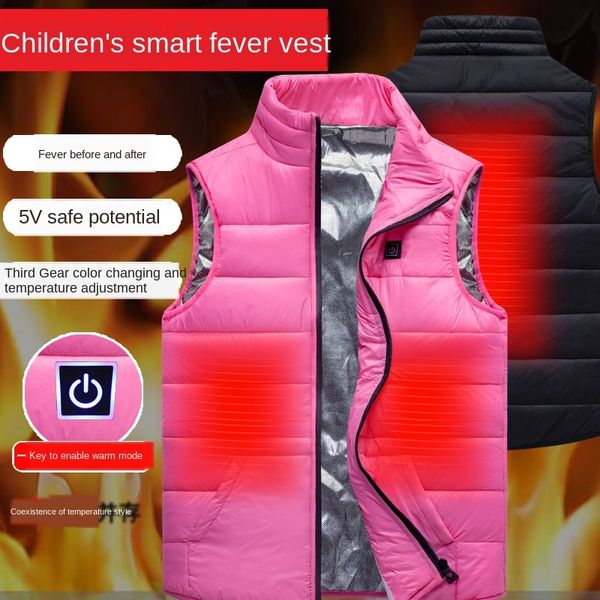 usb charging heating children's boy's girl's vest intelligent electric heating warm season cotton vest, Camo
usb charging heating children's boy's girl's vest intelligent electric heating warm season cotton vest, Camo