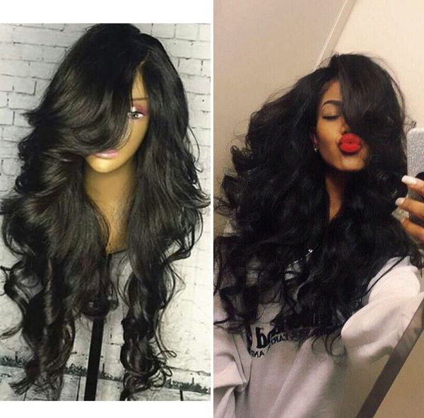 high-quality fashion lady temperament wavy long hair fluffy black curly wig front lace chemical fiber hair wig
high-quality fashion lady temperament wavy long hair fluffy black curly wig front lace chemical fiber hair wig
