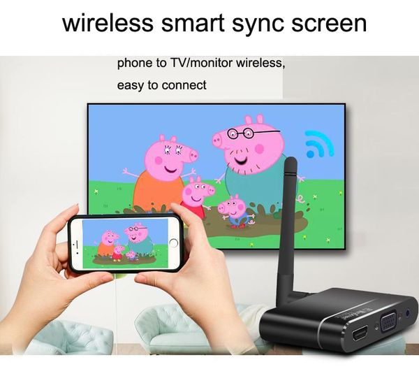wifi wireless mirascreen av video adapter, wireless hdmi vga av dongle to 1080p hdtv media display adapter hdmi tv miracast dlna airplay
wifi wireless mirascreen av video adapter, wireless hdmi vga av dongle to 1080p hdtv media display adapter hdmi tv miracast dlna airplay
