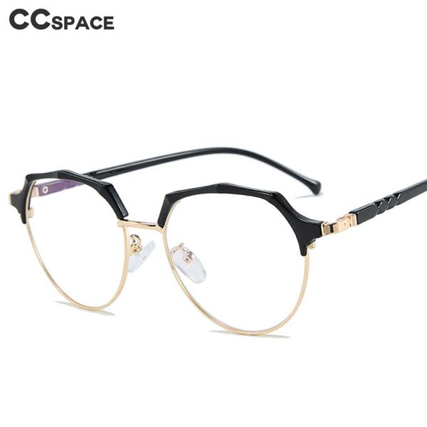 46233 glasses frames men women round simple optical fashion computer glasses, Black
46233 glasses frames men women round simple optical fashion computer glasses, Black