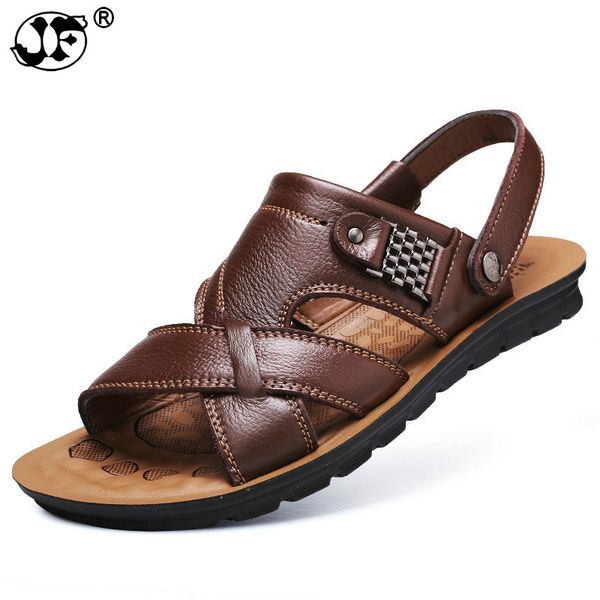 classics summer shoes men slippers quality split leather sandals for men comfortable flip flops beach sandals, Black
classics summer shoes men slippers quality split leather sandals for men comfortable flip flops beach sandals, Black