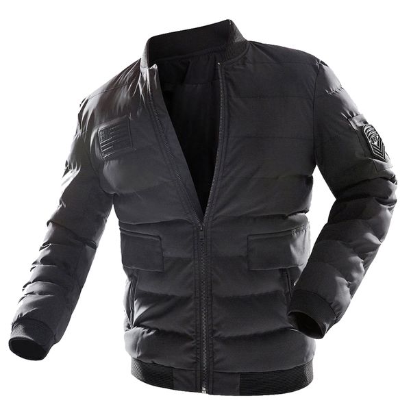 men winter tactical jacket thermal jacket man parkas thicken cotton casual coat army clothing plus size clothes, Black
men winter tactical jacket thermal jacket man parkas thicken cotton casual coat army clothing plus size clothes, Black
