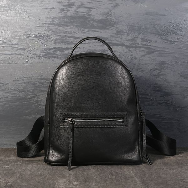 2020 new fashion shoulder genuine leather large capacity wear-resistant black student travel business merchant backpack hand bag
2020 new fashion shoulder genuine leather large capacity wear-resistant black student travel business merchant backpack hand bag