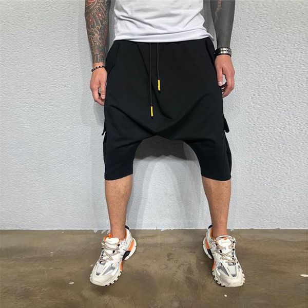 men's harem loose slim fit solid color causal pocket calf- length pants casual color elastic elastic waist fashion fit sale, Black
men's harem loose slim fit solid color causal pocket calf- length pants casual color elastic elastic waist fashion fit sale, Black