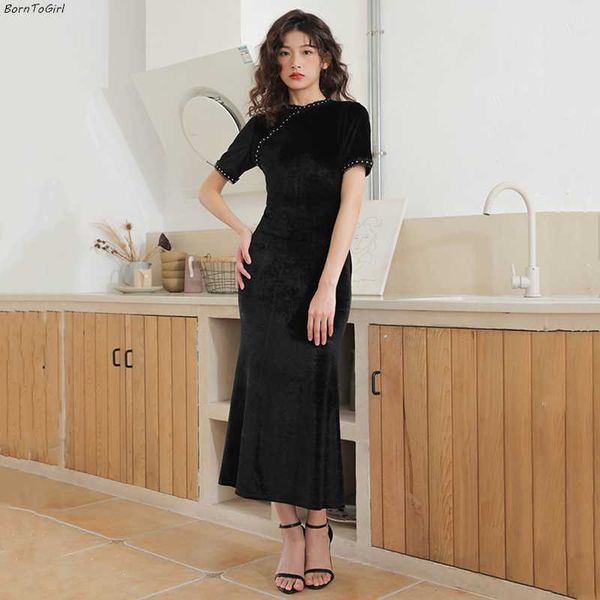 casual dresses borntogirl women elegant slim maxi long dress spring summer autumn vintage short sleeve black robe ete femme 2021, Black;gray
casual dresses borntogirl women elegant slim maxi long dress spring summer autumn vintage short sleeve black robe ete femme 2021, Black;gray