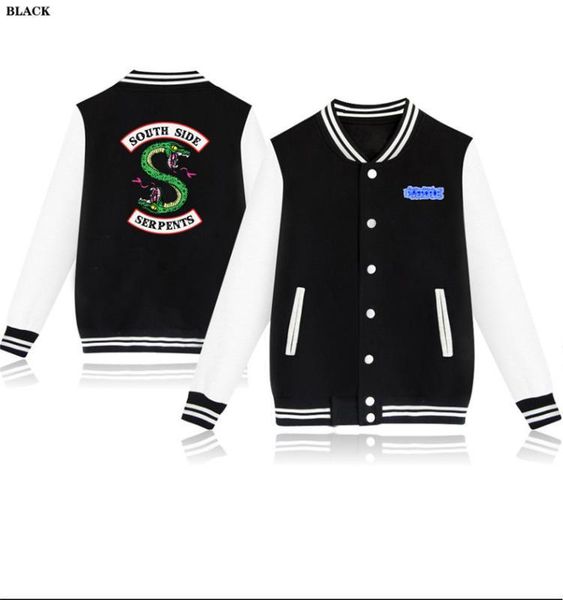 fashion hip hop streetwear riverdale southside mens baseball jacket uniform men outerwear coats 4xl riverdale spring autumn, Black
fashion hip hop streetwear riverdale southside mens baseball jacket uniform men outerwear coats 4xl riverdale spring autumn, Black
