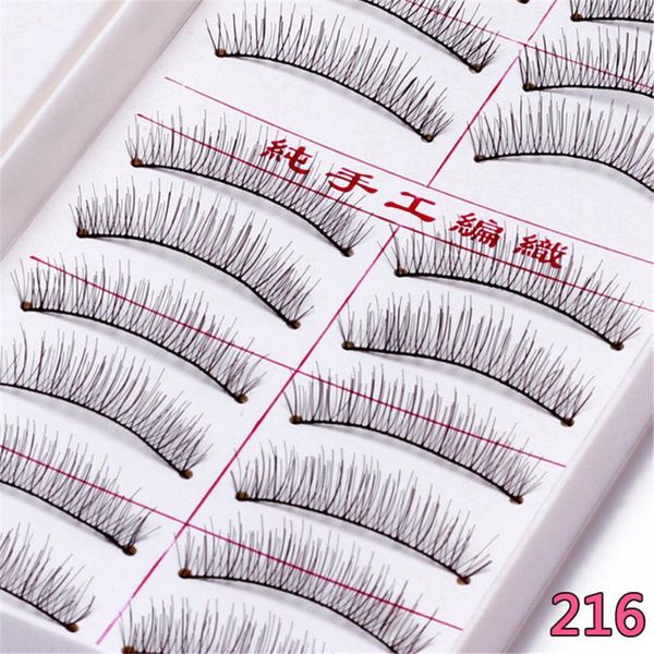 handmade natural long false eyelashes makeup maquillage eyelashes natural fashion long false for makeup 10 pairs
handmade natural long false eyelashes makeup maquillage eyelashes natural fashion long false for makeup 10 pairs