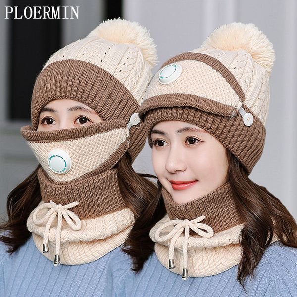 brand new beanies hat women sets 3pcthick knit skullies hats scarf mask female winter outdoor windproof warm knitted wool caps, Blue;gray
brand new beanies hat women sets 3pcthick knit skullies hats scarf mask female winter outdoor windproof warm knitted wool caps, Blue;gray
