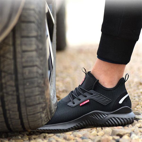 steel toe work shoes for men 2019 fashion summer puncture proof safety shoes man breathable light industrial casual male, Black
steel toe work shoes for men 2019 fashion summer puncture proof safety shoes man breathable light industrial casual male, Black