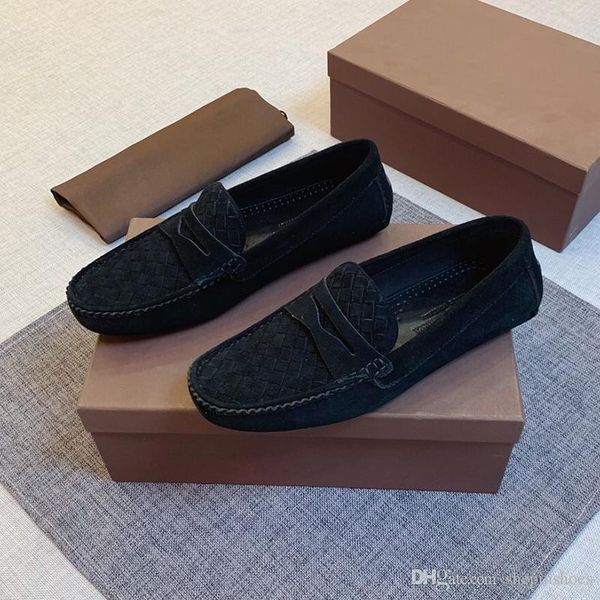 luxury men dress shoes 2020 new genuine leather weaving fashion peas shoes men's flat casual shoes with original box, Black
luxury men dress shoes 2020 new genuine leather weaving fashion peas shoes men's flat casual shoes with original box, Black