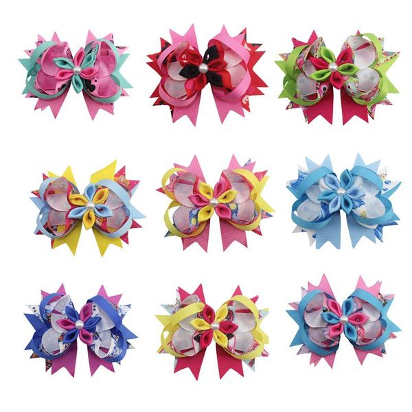 9pcs 4 icch cartoon back to school double layer glitter hair bows clips bowknot hairpins princess headwear gift hair accessories, Slivery;white
9pcs 4 icch cartoon back to school double layer glitter hair bows clips bowknot hairpins princess headwear gift hair accessories, Slivery;white