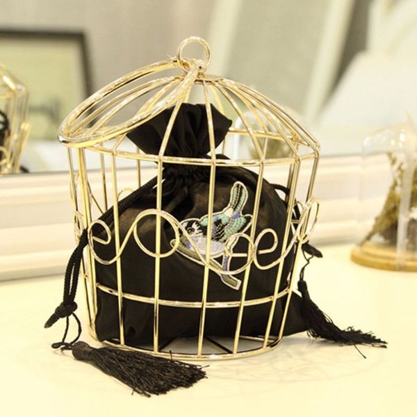 women's birdcage evening bag clutch metal frame embroidery bucket bird cage mini purse women tassel handbag x7xc 
women's birdcage evening bag clutch metal frame embroidery bucket bird cage mini purse women tassel handbag x7xc