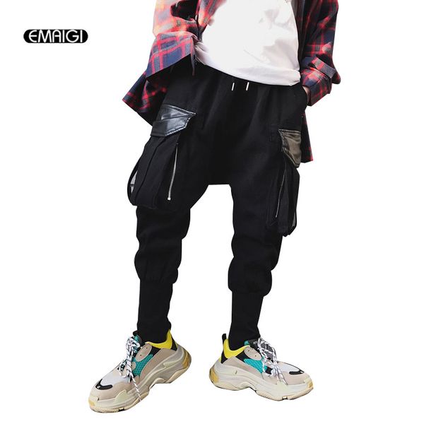 men big pocket design harem pant male high street hip hop dancer casual pant joggers trousers sweatpants, Black
men big pocket design harem pant male high street hip hop dancer casual pant joggers trousers sweatpants, Black