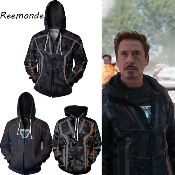 iron man tony cosplay costume hoodies sweatshirts men male clothes casual jacket streetwear halloween costumes adult, Black
iron man tony cosplay costume hoodies sweatshirts men male clothes casual jacket streetwear halloween costumes adult, Black